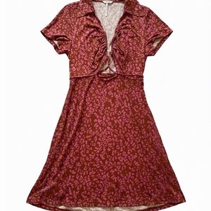 Free People Pink Floral Dress